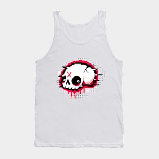 Cracked Skull Program Tank Top